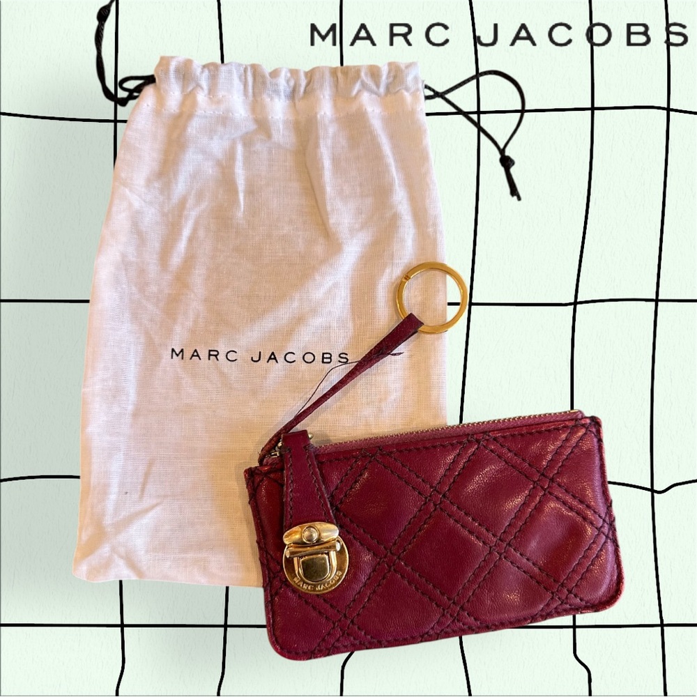 Vintage Marc Jacobs Collection Card Case Key Chain